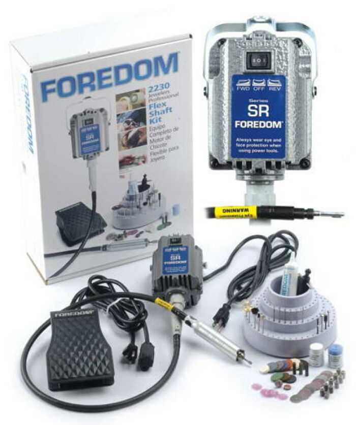 FOREDOM SR リューター Motor de Chicote Suspensão Foredom SR Original com Kit - (110 V